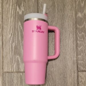 Stanley Pink Insulated Travel Mug with Handle